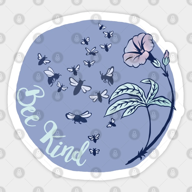 Bee Kind Sticker by FabulouslyFeminist